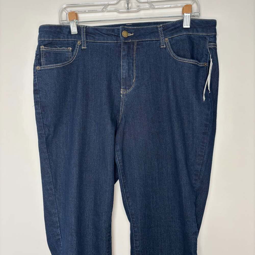 Westport NEW mid-rise skinny jean plus 14WS signature fit denim stretch